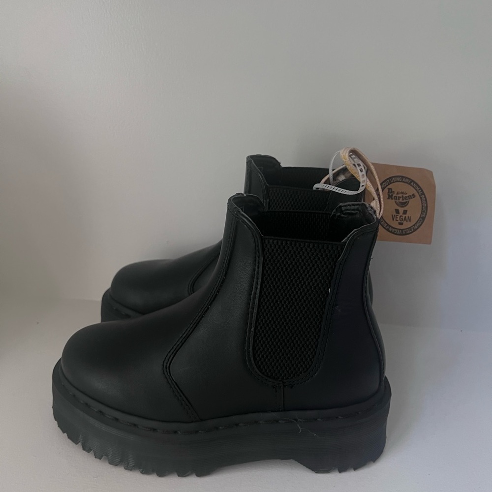 NEW Dr. Martens Black Vegan Boots